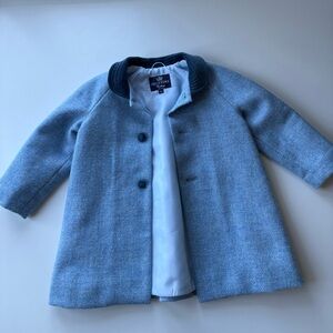 Trotters Heritage Baby Blue Classic Coat for Kids